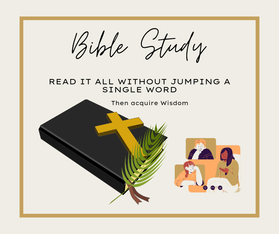 Read The Bible To Be Enlightened