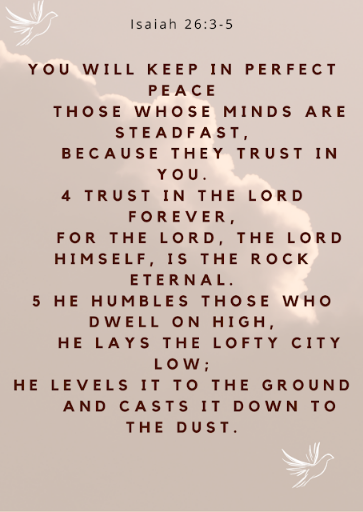 Inner Peace From The Lord